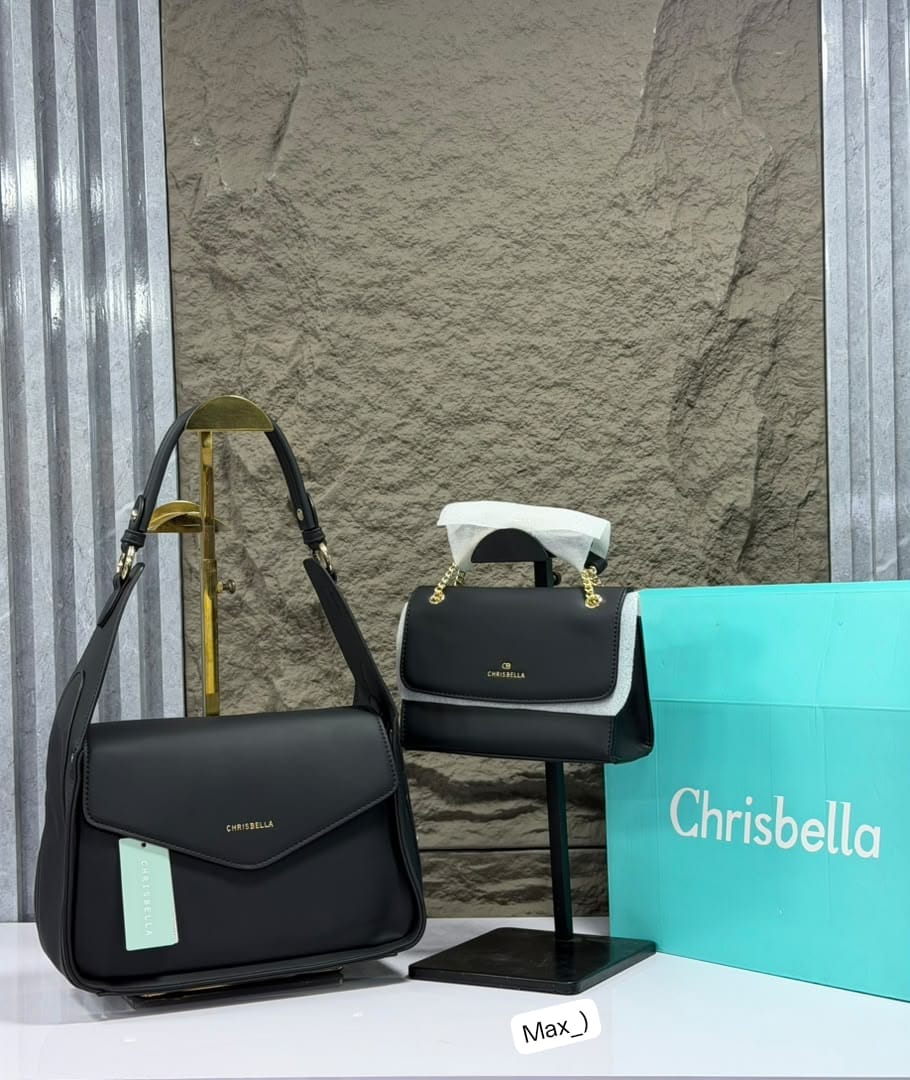 Chrisbella Elegant 2-Piece Shoulder and Crossbody Handbag Set - Image 4