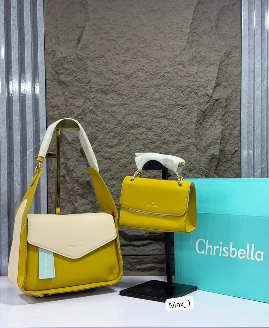 Chrisbella Elegant 2-Piece Shoulder and Crossbody Handbag Set - Image 3
