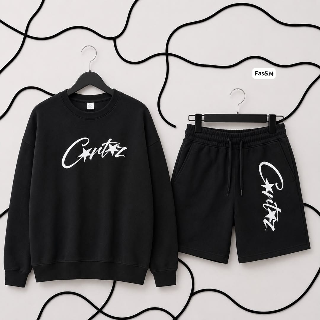 Onyx Black Streetwear Boxy Fit Heavyweight Cotton Tee