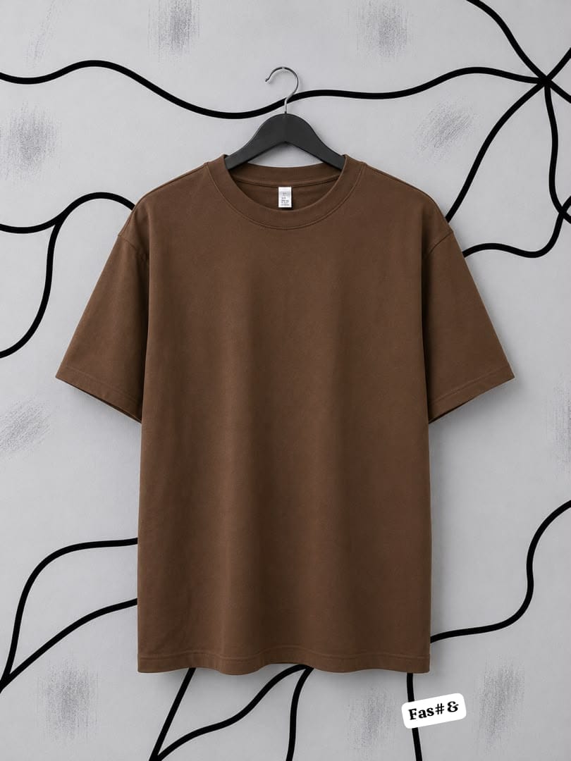 Men's Heavyweight Boxy Fit Crewneck T-Shirt - Image 3