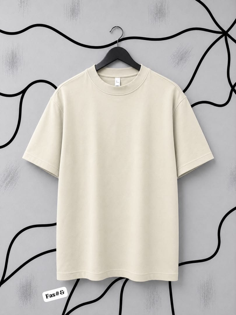 Men's Heavyweight Boxy Fit Crewneck T-Shirt