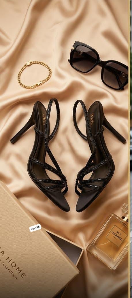 Women’s Pointed Toe Rhinestone Strappy Slingback Sandals
