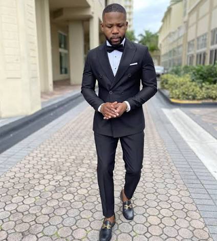 Black Single-Breasted Formal Business Suit