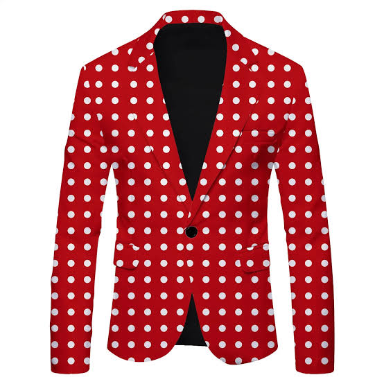 Christmas Sweater Alternative Graphic Printed Tuxedo Suit