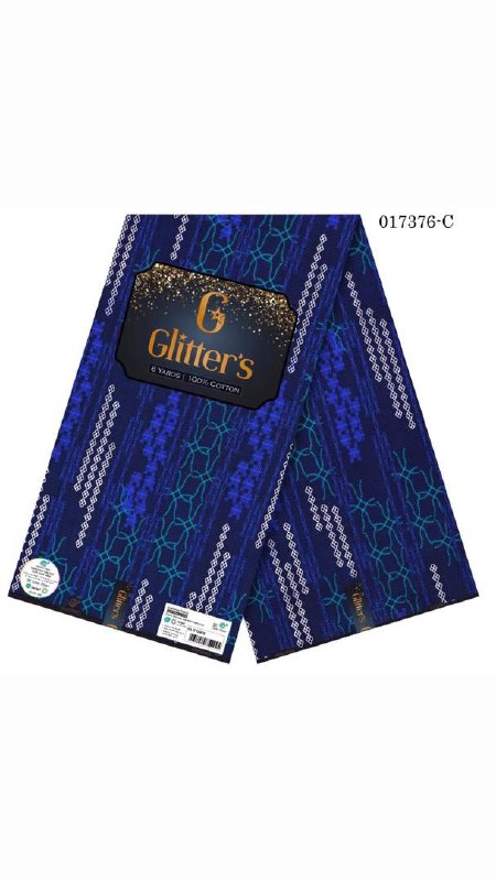 Quality Color-Fast 100% Cotton Ankara (6 Yards)