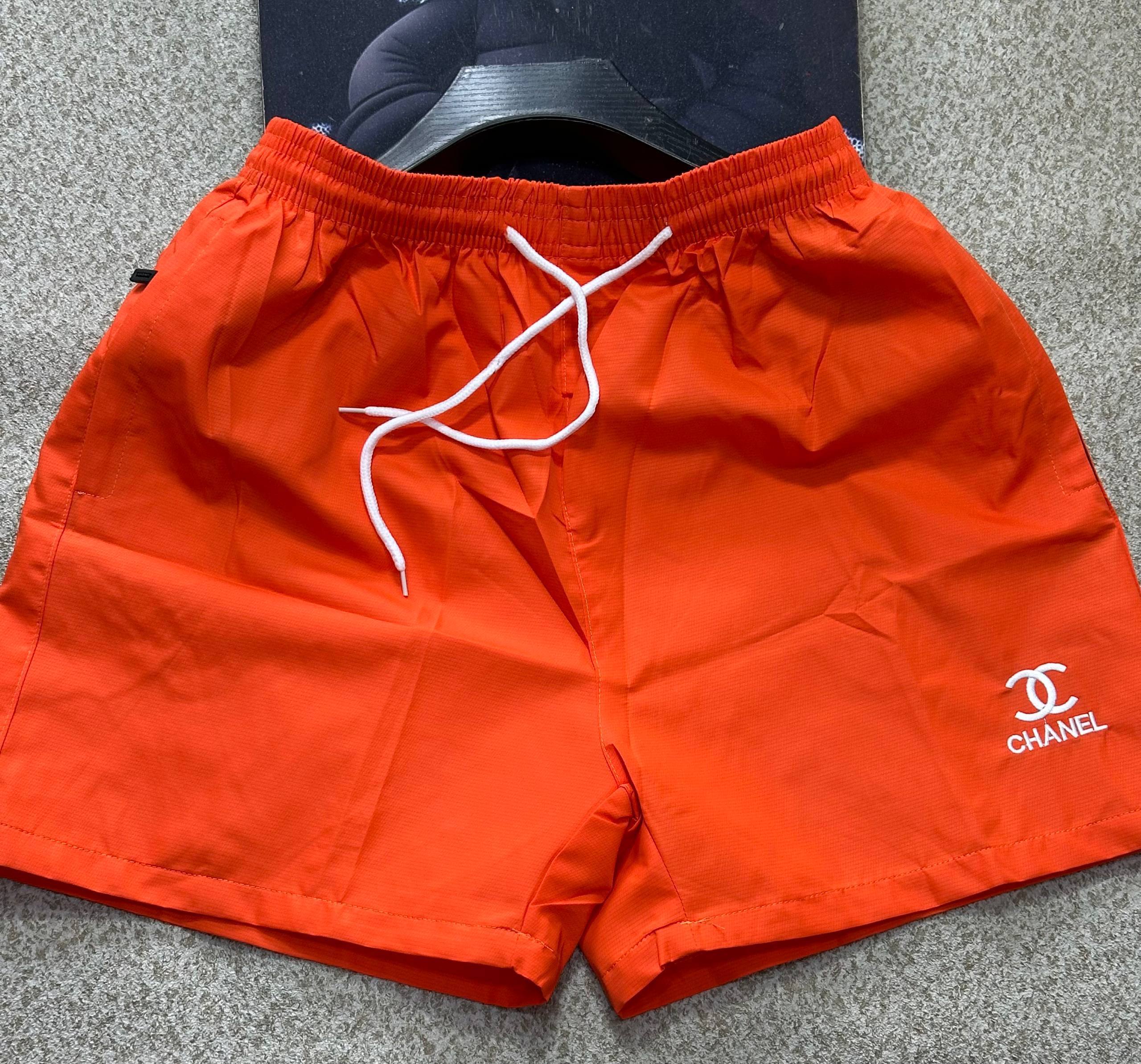 Chanel Print Active Sports Shorts