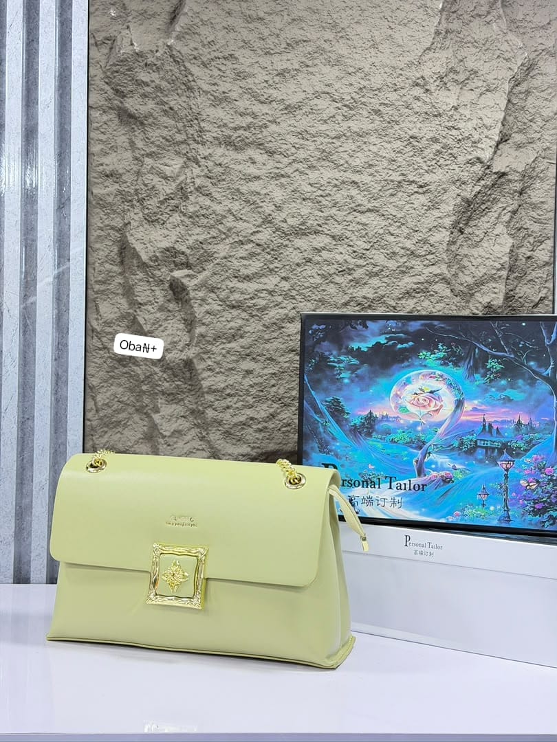 Women’s Vintage Frame Buckle Chain Shoulder Bag - Image 2