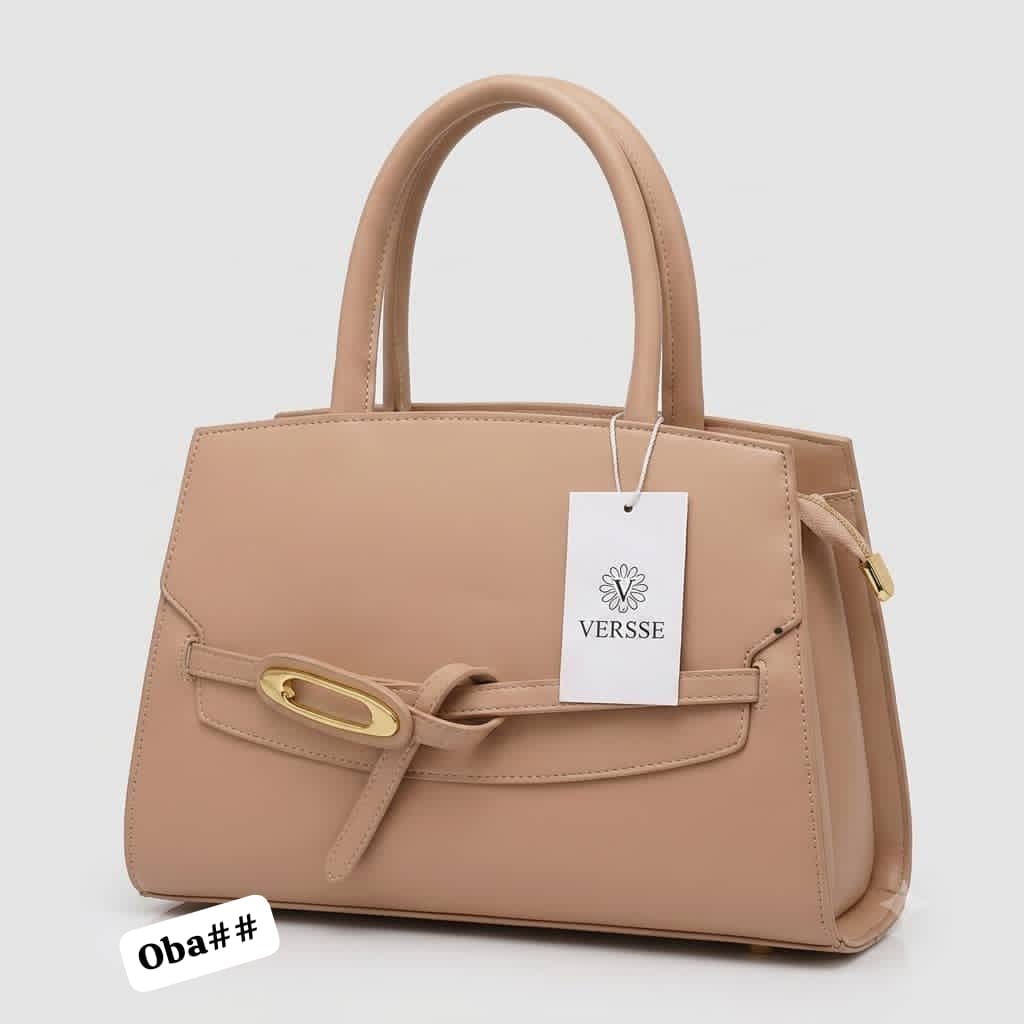 Versse Women's Structured Top-Handle Satchel Handbag - Image 2