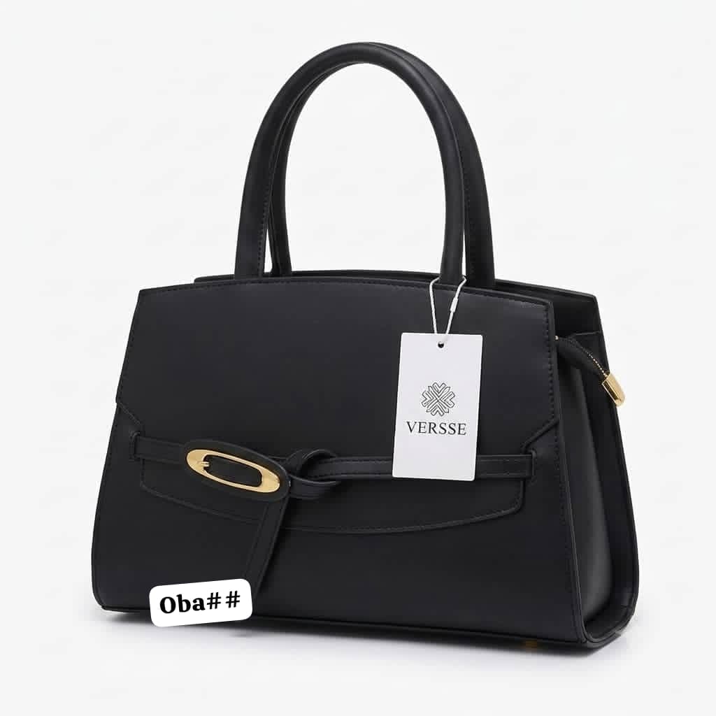 Versse Women's Structured Top-Handle Satchel Handbag - Image 4
