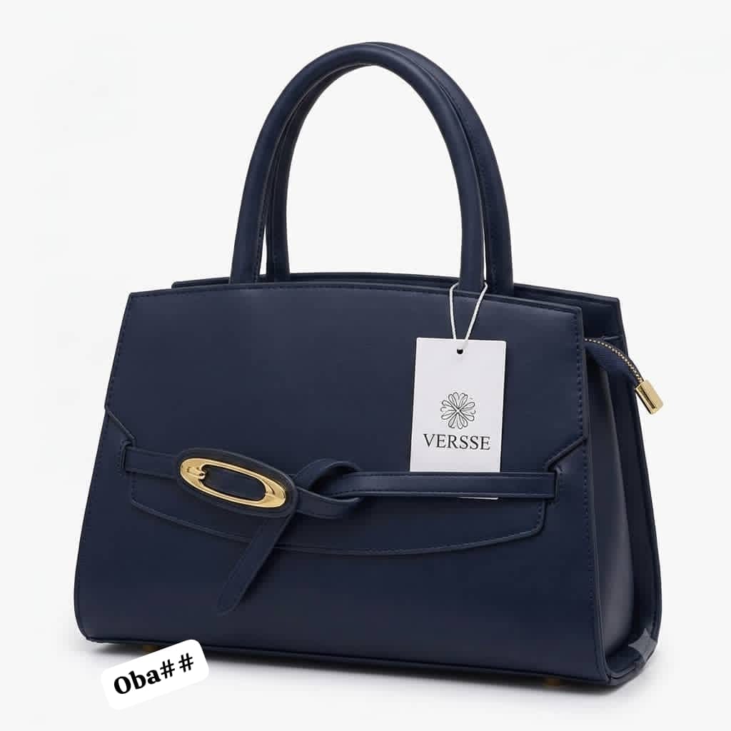 Versse Women's Structured Top-Handle Satchel Handbag - Image 3