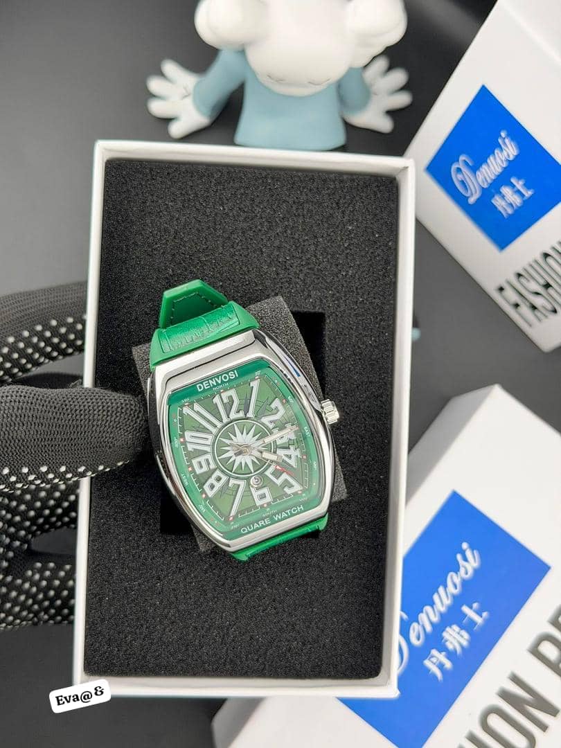 DENVOSI Tonneau Quartz Luxury Men's Watch