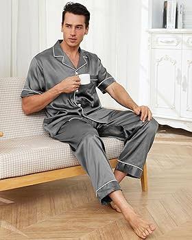 Gentleman’s Classic Long-Sleeve Pajama Set