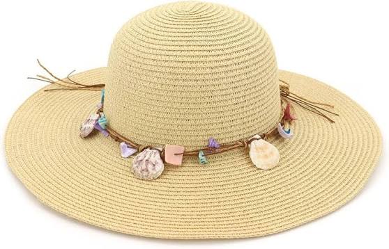 Vintage Pearl Band Floral Straw Beach Hat