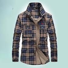 Vintage Plaid Workwear Shirt with Dual Chest Pockets
