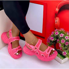 Street Sporty Strappy Platform Beach Sandals