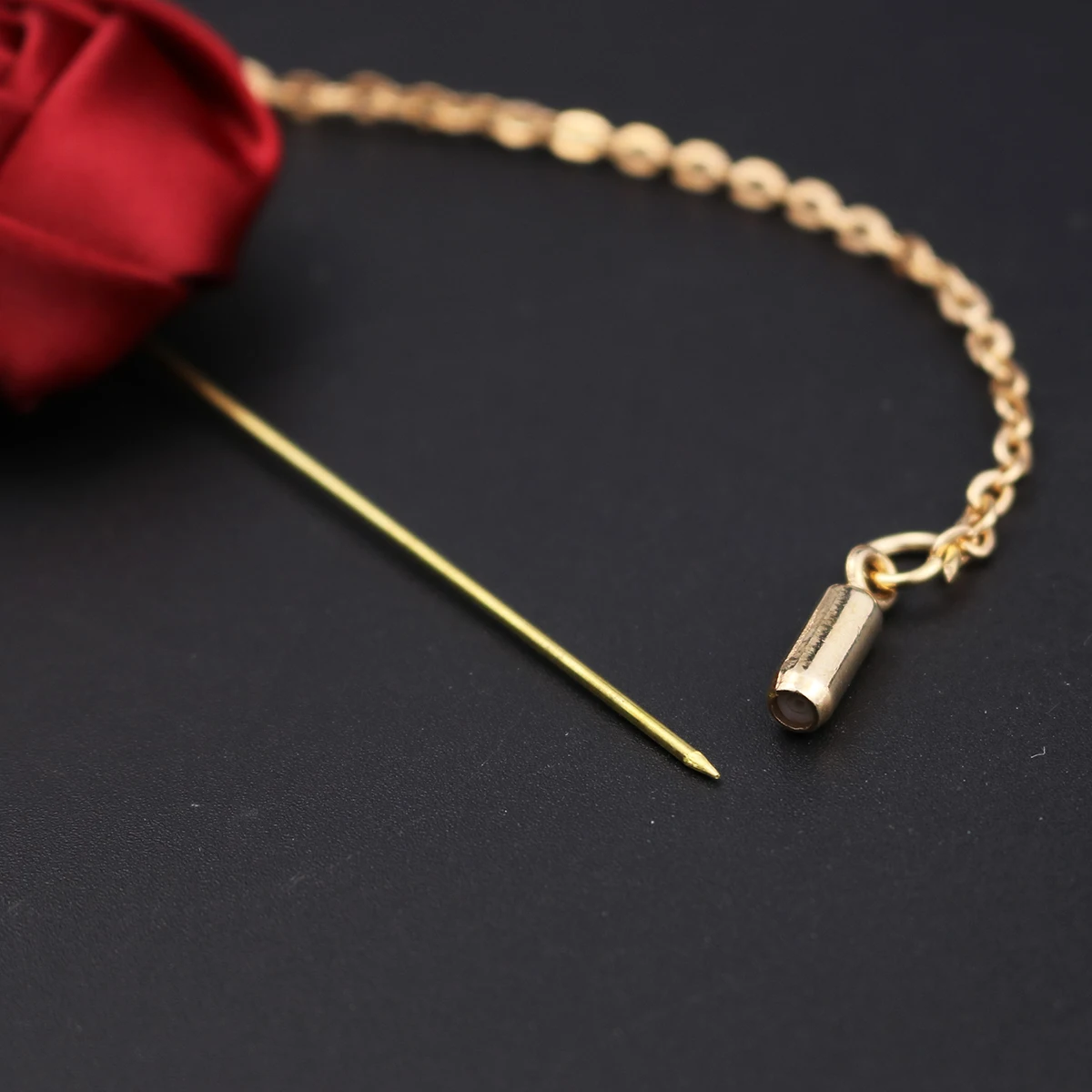 LKY Fr Boutonniere Corsage Wedding Boutonniere Pin for Men Women Silk Buttonhole Groomsmen Party Prom Suit Accessories Brooches - Image 30