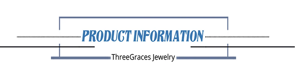 ThreeGraces Sparkling Cubic Zirconia Luxury Big Bridal Wedding Prom Earrings and Choker Necklace Jewelry Set for Women TZ720 - Image 9