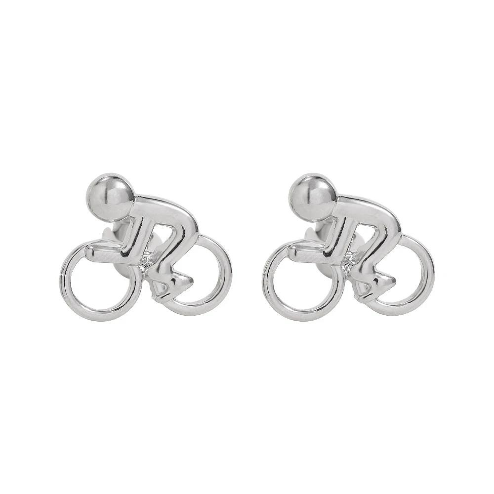 Mens Sports Collection Cufflinks Cycling Motorcycle Skiing Cuff Links Great Gift For Him - Image 9