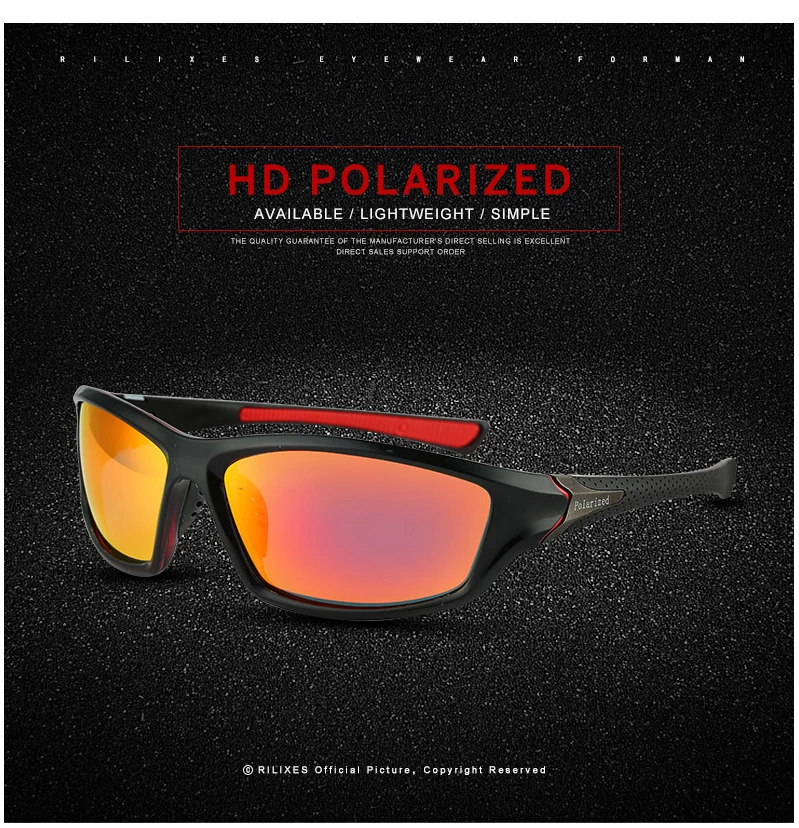 High Definition Polarized Sunglasses for Men Women Outdoor Sport Fishing Sun Glasses UV400 Protection Driving Eyeglasses - Image 54