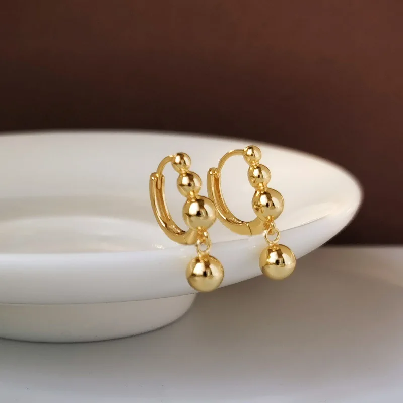 925 Sterling Silver Earrings Simple Fashionable Design New Unique Delicate Exquisite Sweet Charming Ear Ornaments for Women - Image 2