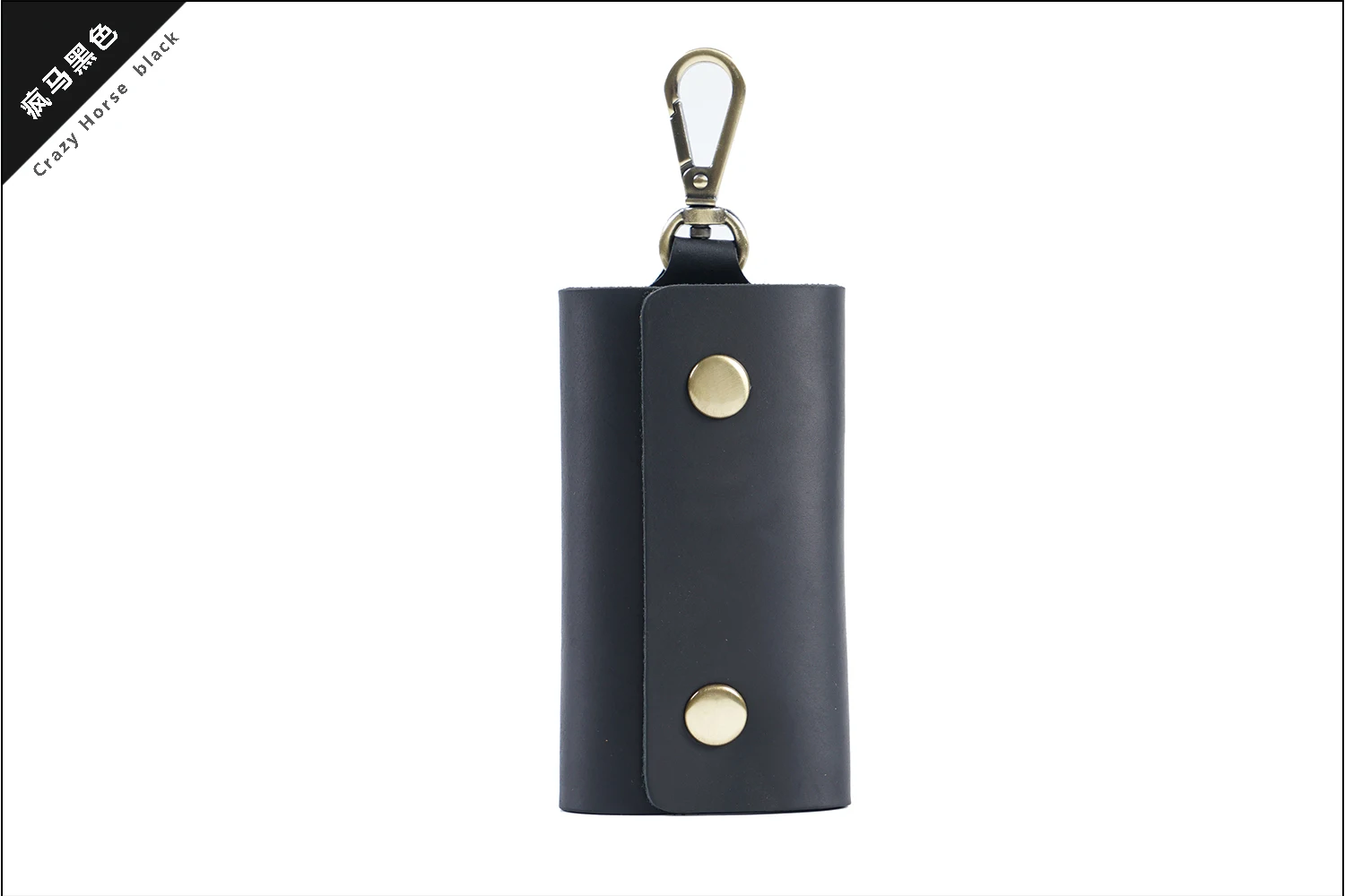 Aiguo Niu Vintage Leather Key Holder: Handmade Cowhide Multi-Functional Men's Belt Clip with Buckle for Car & Home Use - Image 28