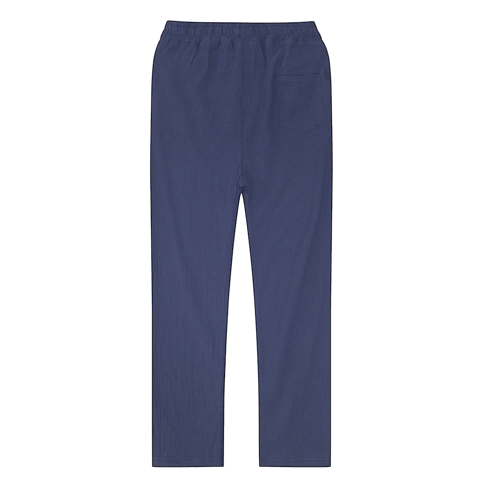 Men's Cotton Linen Pants Male Autumn New Breathable Solid Color Linen Trousers Fitness Streetwear S-3XL - Image 22