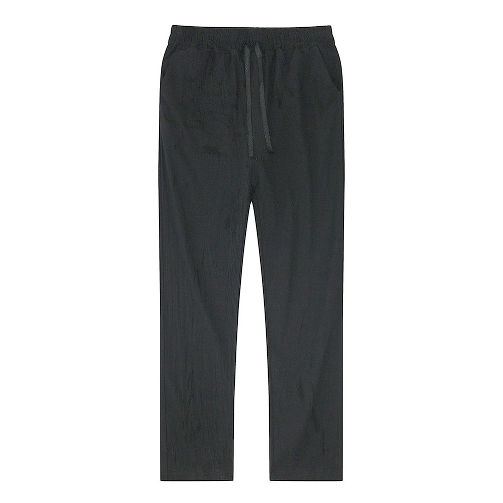 Men's Cotton Linen Pants Male Autumn New Breathable Solid Color Linen Trousers Fitness Streetwear S-3XL - Image 25