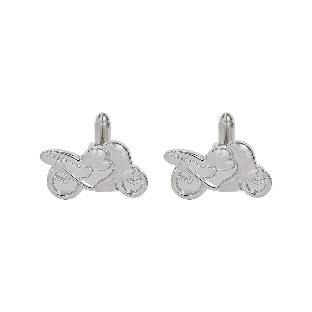 Mens Sports Collection Cufflinks Cycling Motorcycle Skiing Cuff Links Great Gift For Him - Image 8