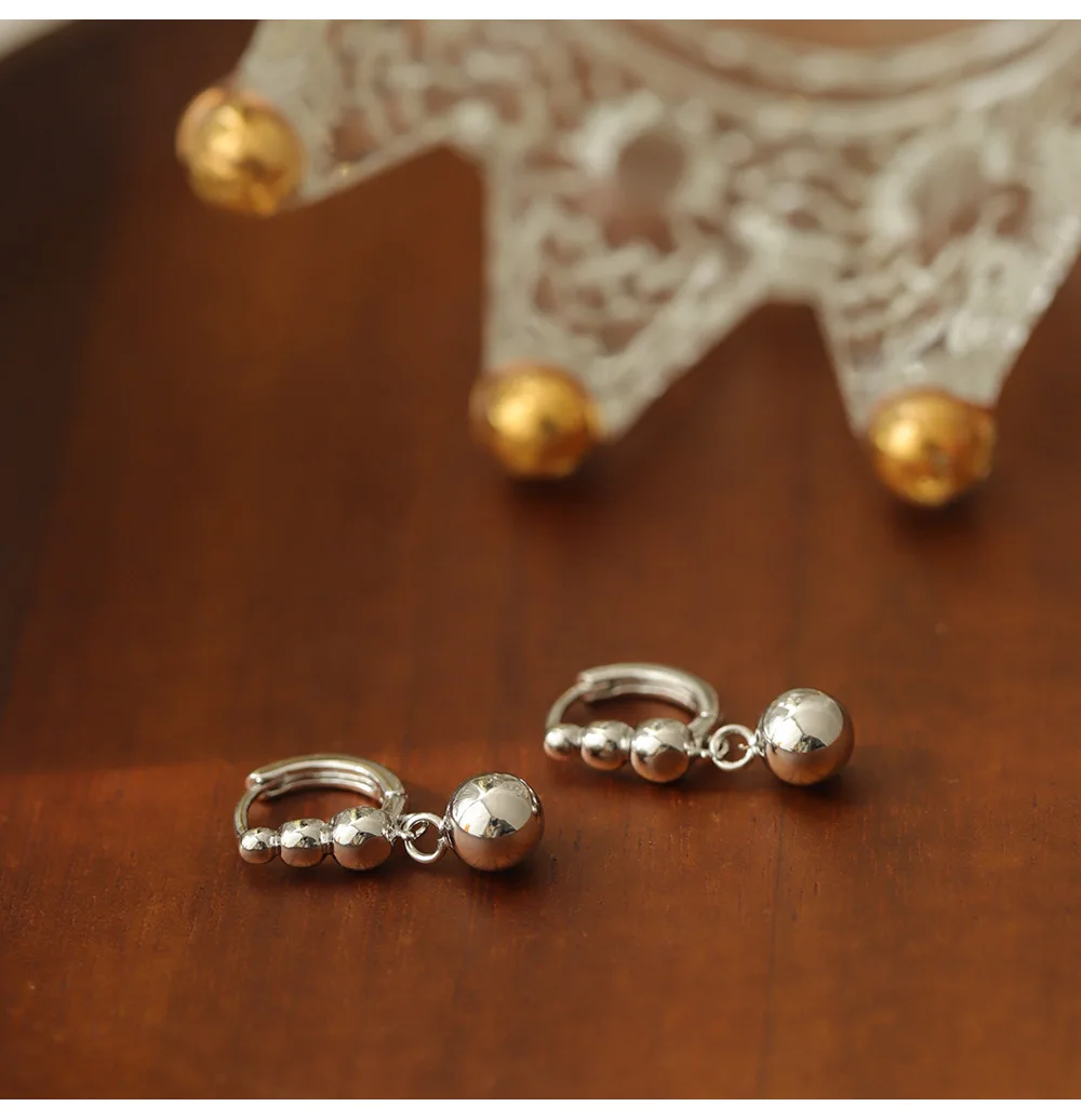 925 Sterling Silver Earrings Simple Fashionable Design New Unique Delicate Exquisite Sweet Charming Ear Ornaments for Women - Image 13