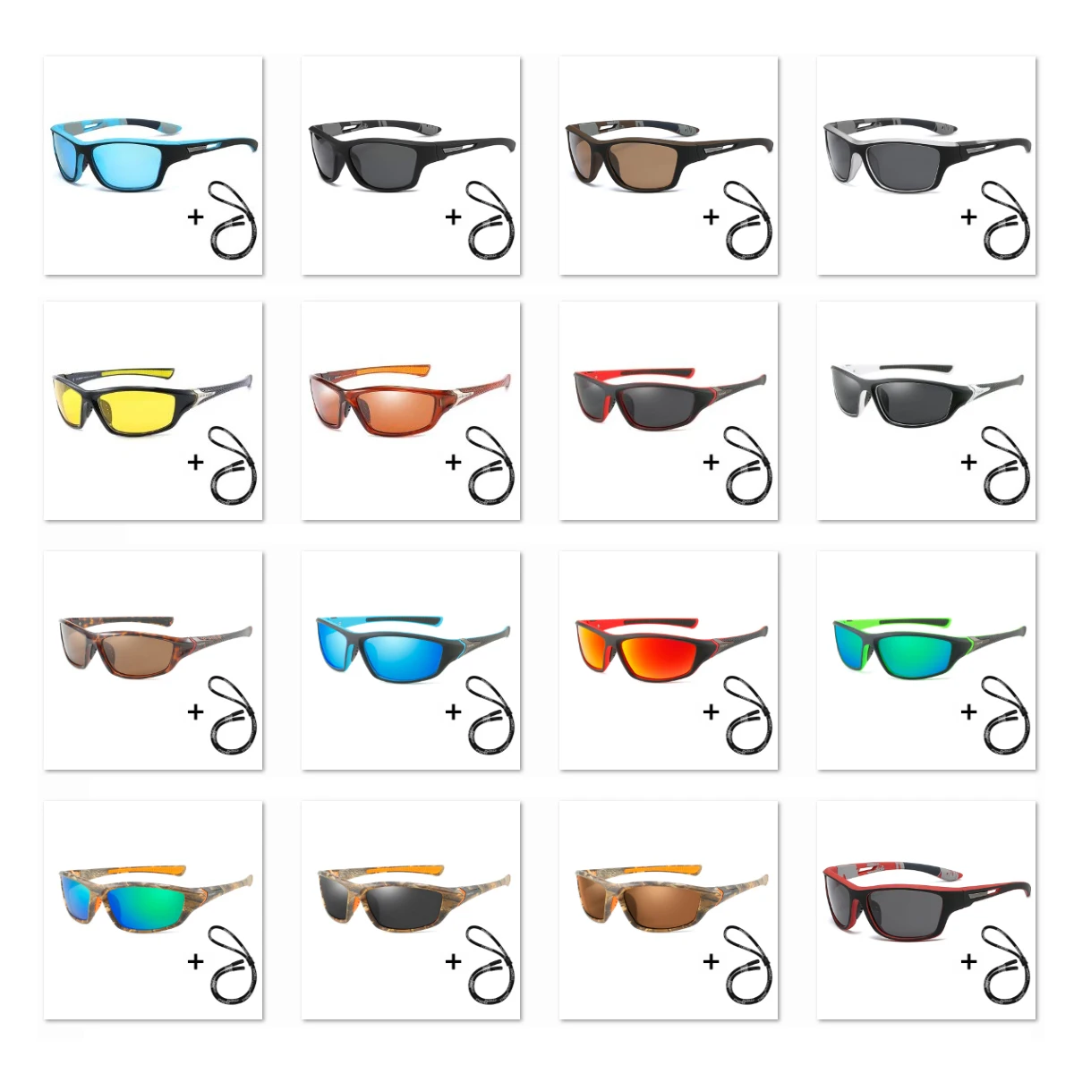 High Definition Polarized Sunglasses for Men Women Outdoor Sport Fishing Sun Glasses UV400 Protection Driving Eyeglasses - Image 6