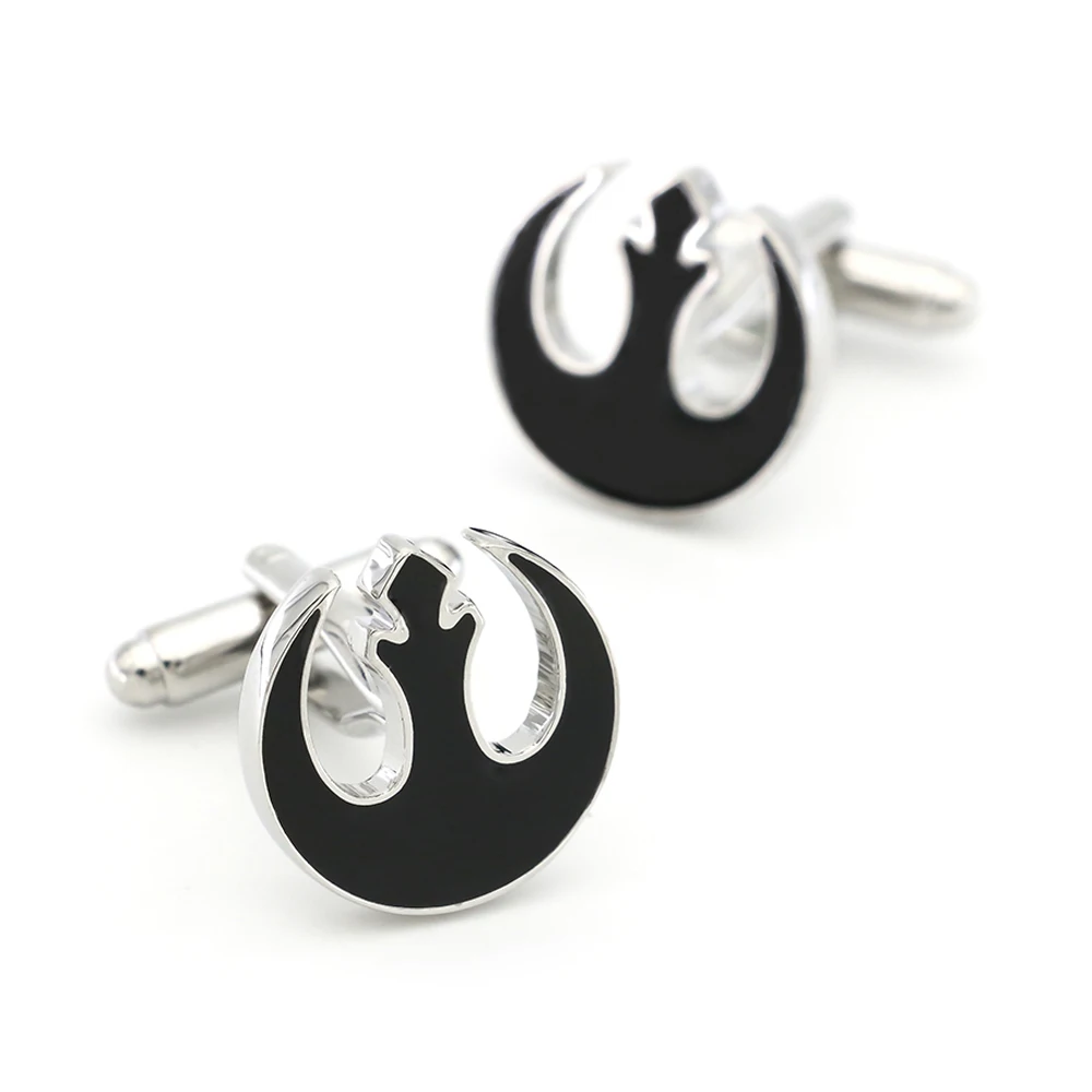Movie Design Star Cufflinks For Men Quality Copper Material 2 Colors Option Cuff Links Wholesale&retail - Image 9