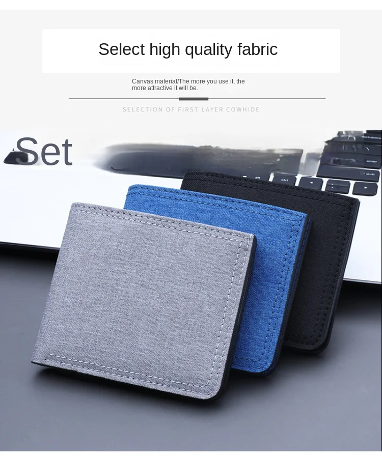 Horse Dragon Pattern Canvas Boy Girl Kids Wallet Black Card Holder Male Money Bag Bank Holder Short Purse Credit Card Case Bag - Image 21