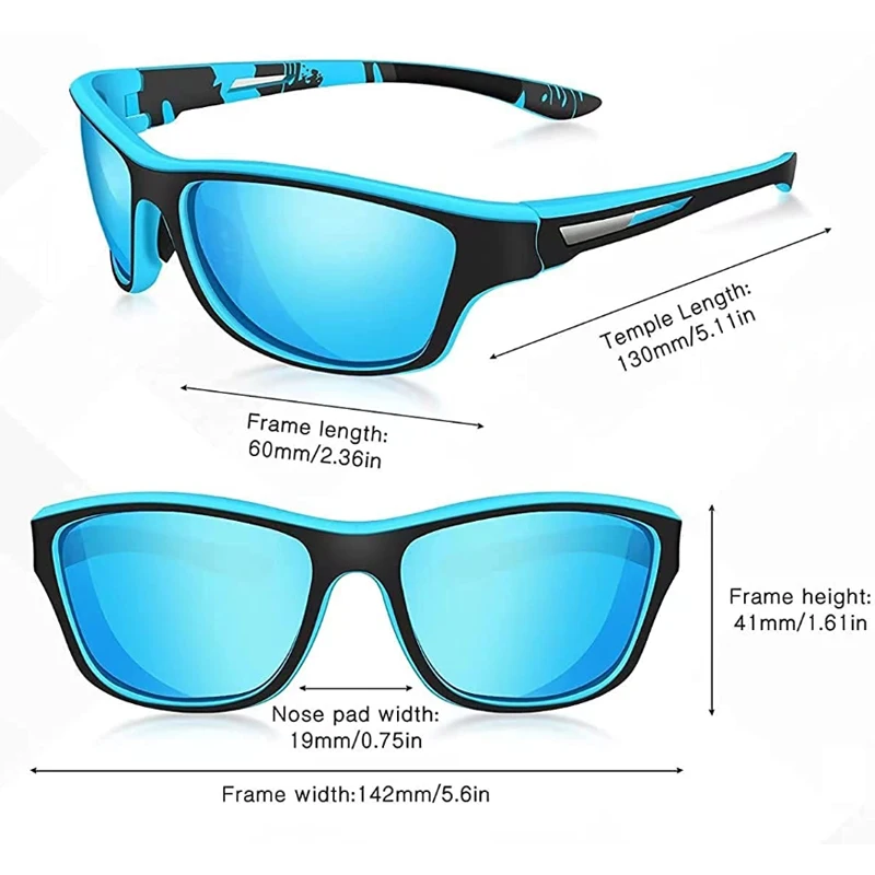 High Definition Polarized Sunglasses for Men Women Outdoor Sport Fishing Sun Glasses UV400 Protection Driving Eyeglasses - Image 4