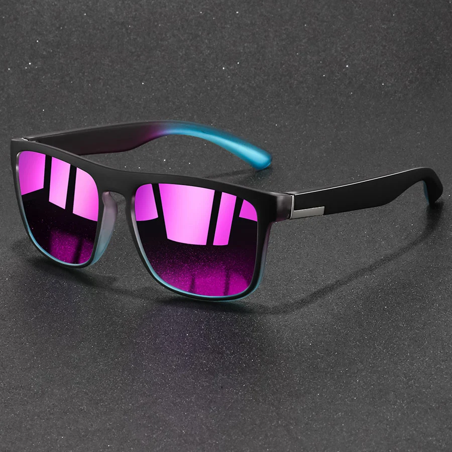Fashion Vintage Square Sunglasses Men Women Fishing Driving Man Luxury Brand Designer Sun Glasses Anti-Glare Retro Eyewear - Image 6