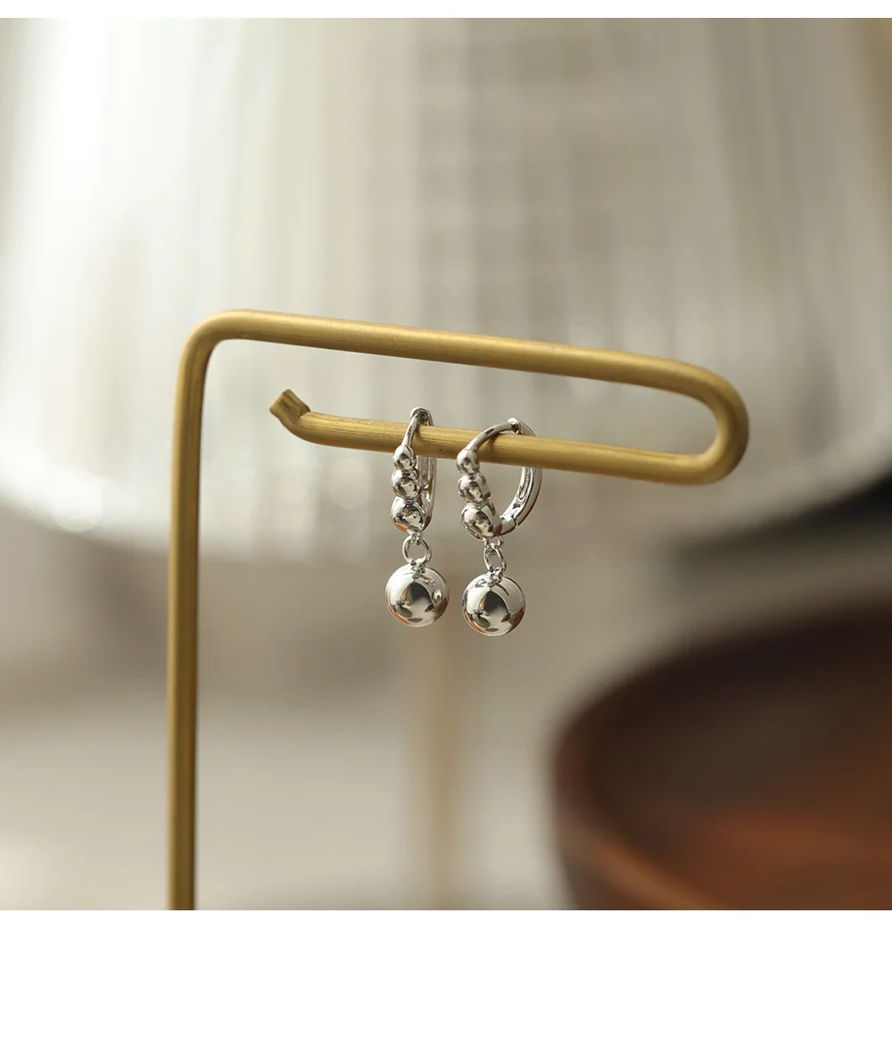 925 Sterling Silver Earrings Simple Fashionable Design New Unique Delicate Exquisite Sweet Charming Ear Ornaments for Women - Image 16