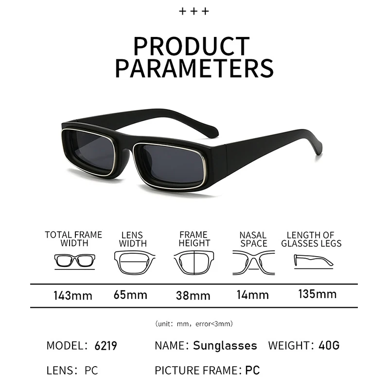 Sunglasses For Men Women Populor Retro Small Frame High Quality Outdoor Glasses Driving Beach Vacation Accessory Eyewear - Image 4