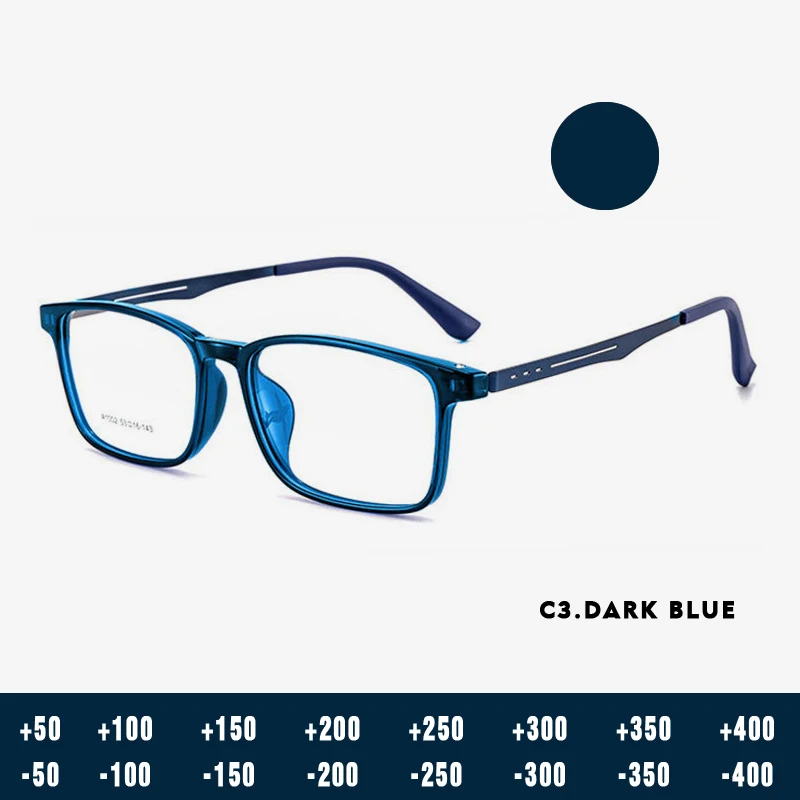 KANSEPT High Quality UltraLight Pure Titanium Anti Blue Reading Glasses Myopia Hyperopia Optical Glasses Prescription Eyewear - Image 8
