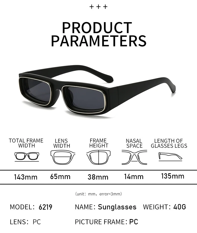 Sunglasses For Men Women Populor Retro Small Frame High Quality Outdoor Glasses Driving Beach Vacation Accessory Eyewear - Image 11