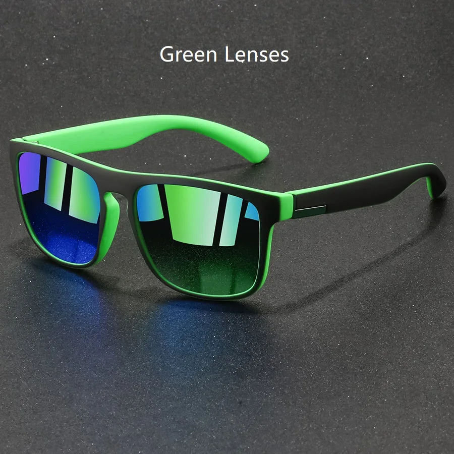 Fashion Vintage Square Sunglasses Men Women Fishing Driving Man Luxury Brand Designer Sun Glasses Anti-Glare Retro Eyewear - Image 20