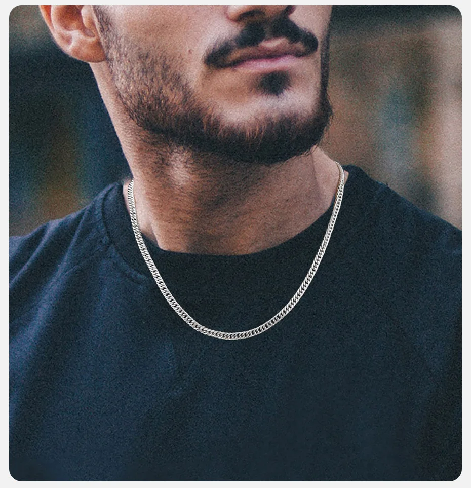 Vnox 3/5/7/9mm Thick Cuban Chain Necklaces for Men Women,Simple Miami Curb Links Collar,Waterproof Stainless Steel Unisex Chain - Image 23