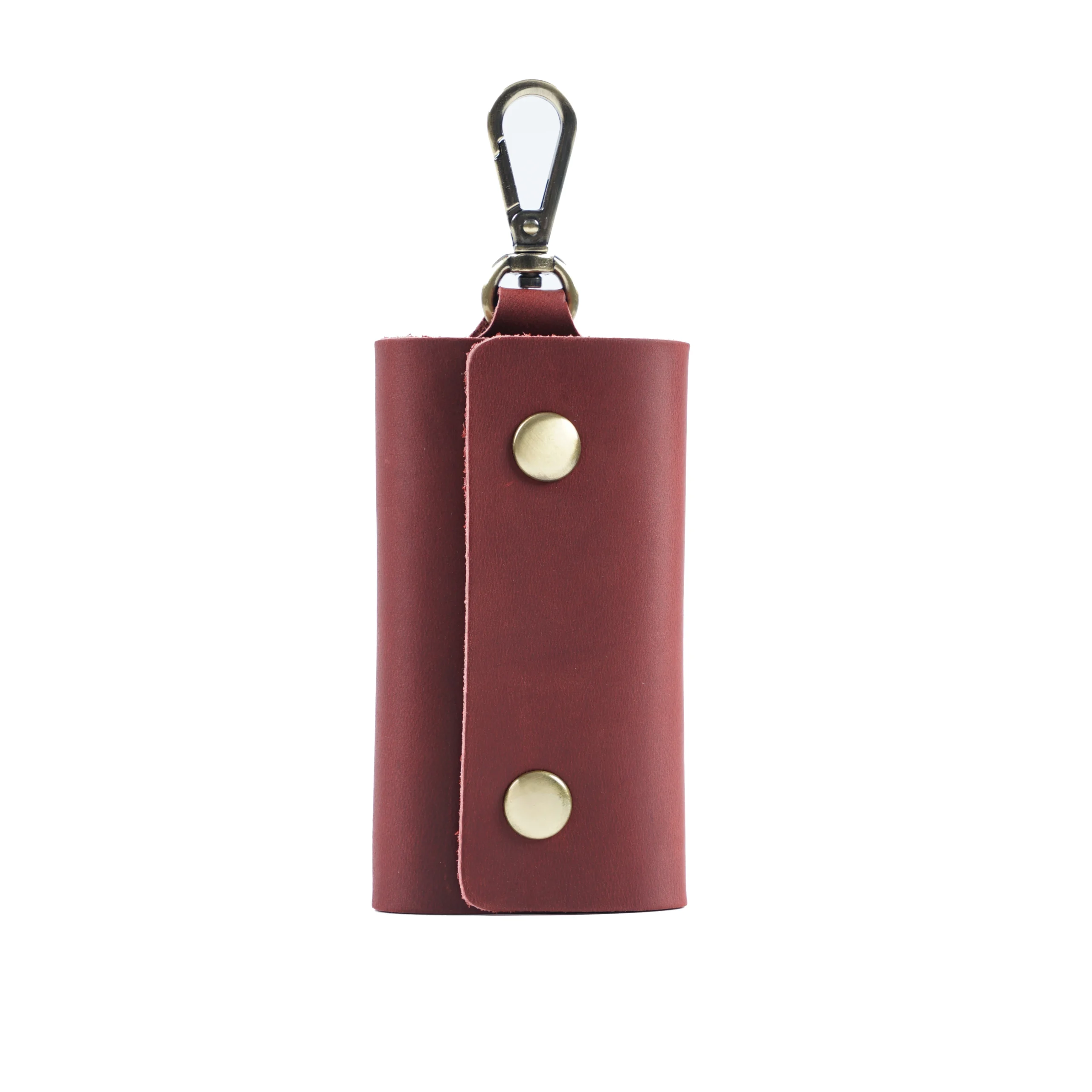 Aiguo Niu Vintage Leather Key Holder: Handmade Cowhide Multi-Functional Men's Belt Clip with Buckle for Car & Home Use - Image 9