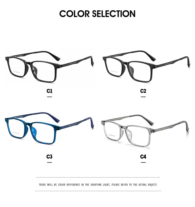KANSEPT High Quality UltraLight Pure Titanium Anti Blue Reading Glasses Myopia Hyperopia Optical Glasses Prescription Eyewear - Image 19