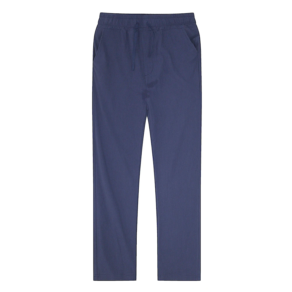 Men's Cotton Linen Pants Male Autumn New Breathable Solid Color Linen Trousers Fitness Streetwear S-3XL - Image 21