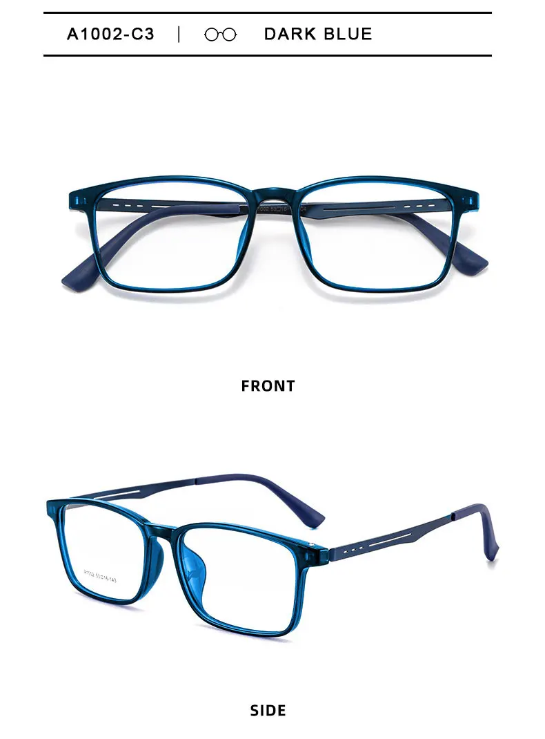 KANSEPT High Quality UltraLight Pure Titanium Anti Blue Reading Glasses Myopia Hyperopia Optical Glasses Prescription Eyewear - Image 22