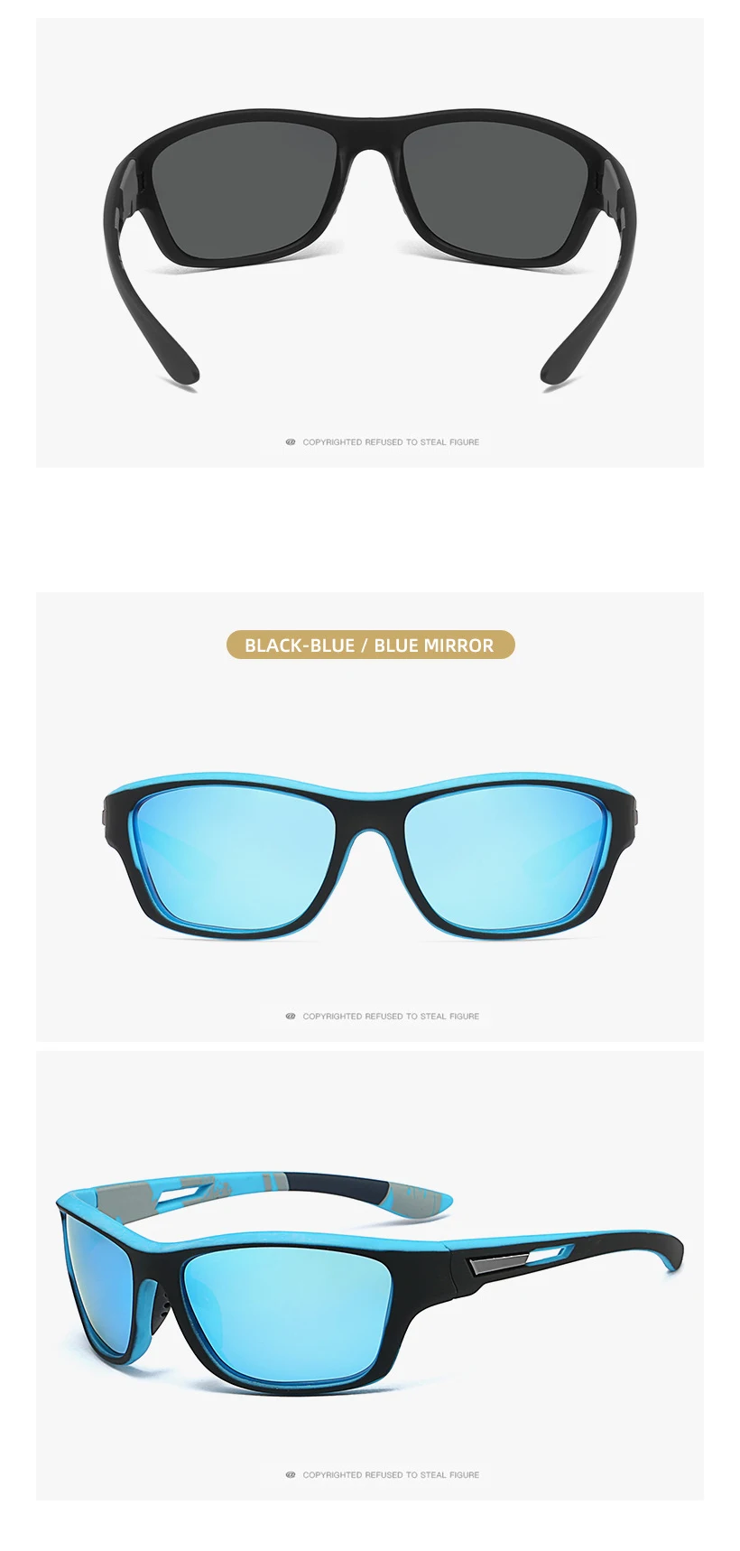 High Definition Polarized Sunglasses for Men Women Outdoor Sport Fishing Sun Glasses UV400 Protection Driving Eyeglasses - Image 40