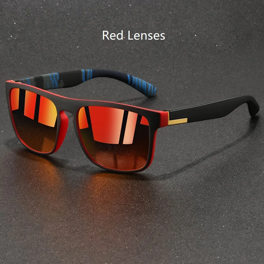 Fashion Vintage Square Sunglasses Men Women Fishing Driving Man Luxury Brand Designer Sun Glasses Anti-Glare Retro Eyewear - Image 18