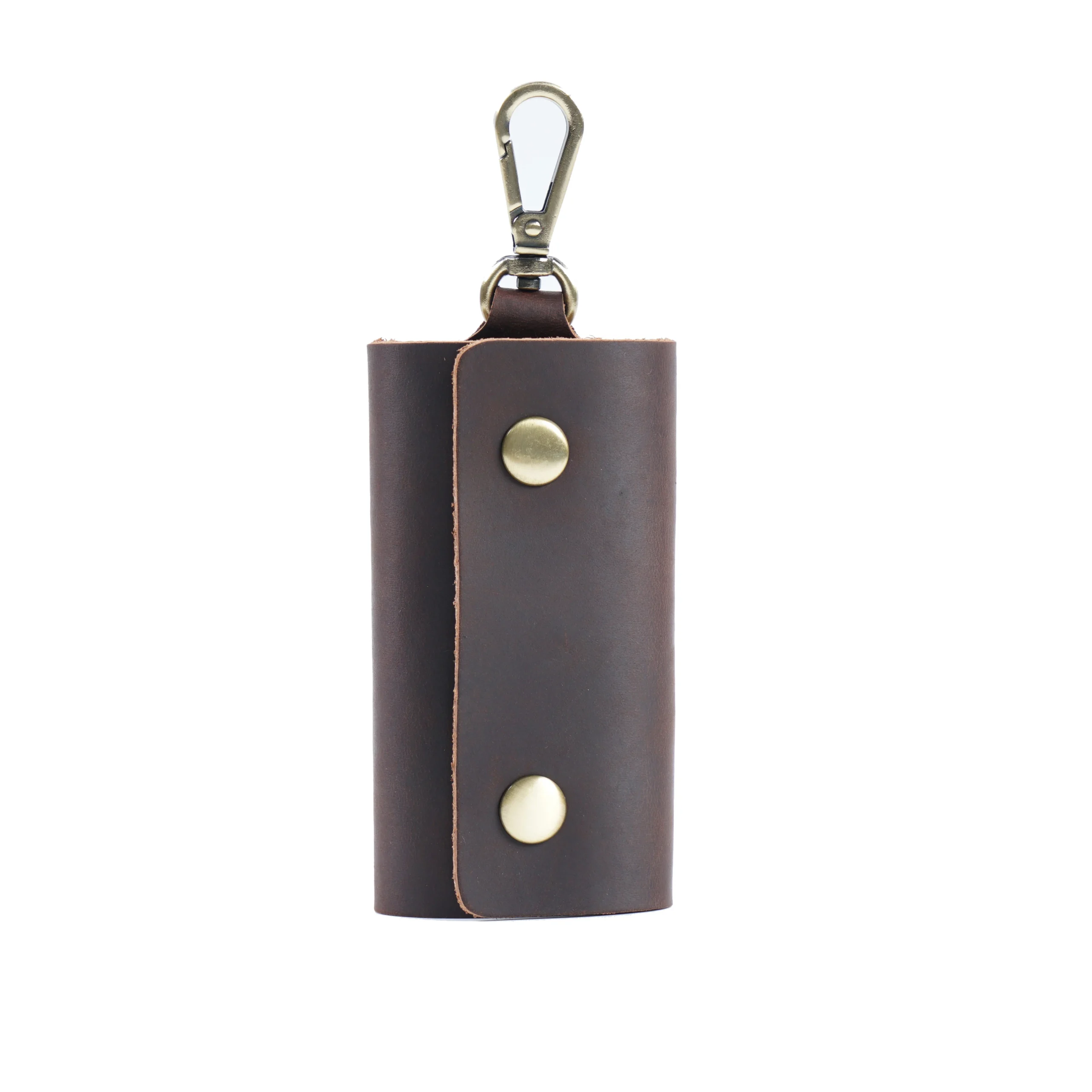 Aiguo Niu Vintage Leather Key Holder: Handmade Cowhide Multi-Functional Men's Belt Clip with Buckle for Car & Home Use - Image 11