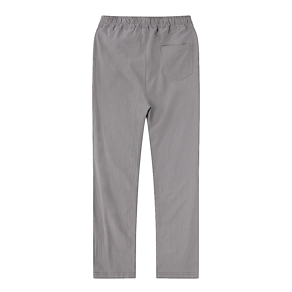 Men's Cotton Linen Pants Male Autumn New Breathable Solid Color Linen Trousers Fitness Streetwear S-3XL - Image 30