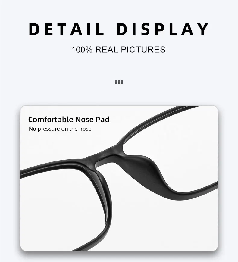 KANSEPT High Quality UltraLight Pure Titanium Anti Blue Reading Glasses Myopia Hyperopia Optical Glasses Prescription Eyewear - Image 16