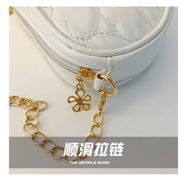 Cute Heart Shape Children's Crossbody Bag Love Rhombus Baby Girls Small Shoulder Bags PU Leather Princess Accessories Handbags - Image 16